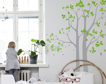 Large Tree Wall Decal, Tree Wall Decal, Tree Vinyl Wall Decal, Tree Decal, tree vinyl wall decal, Tree Wall Decal Nursery, wall decal tree