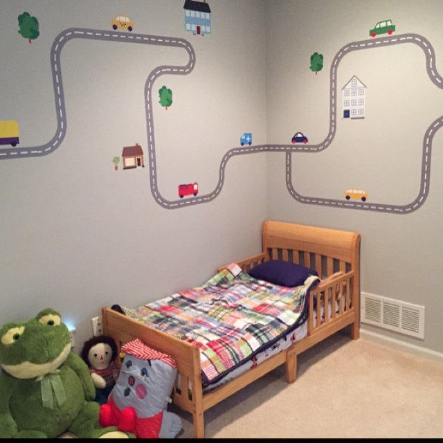 Car Wall Decal Transportation Decal Car Wall Decals Car Etsy