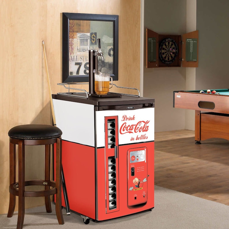 Coca Cola Sign Wrap for Side-by-Side Refrigerator Coca ...