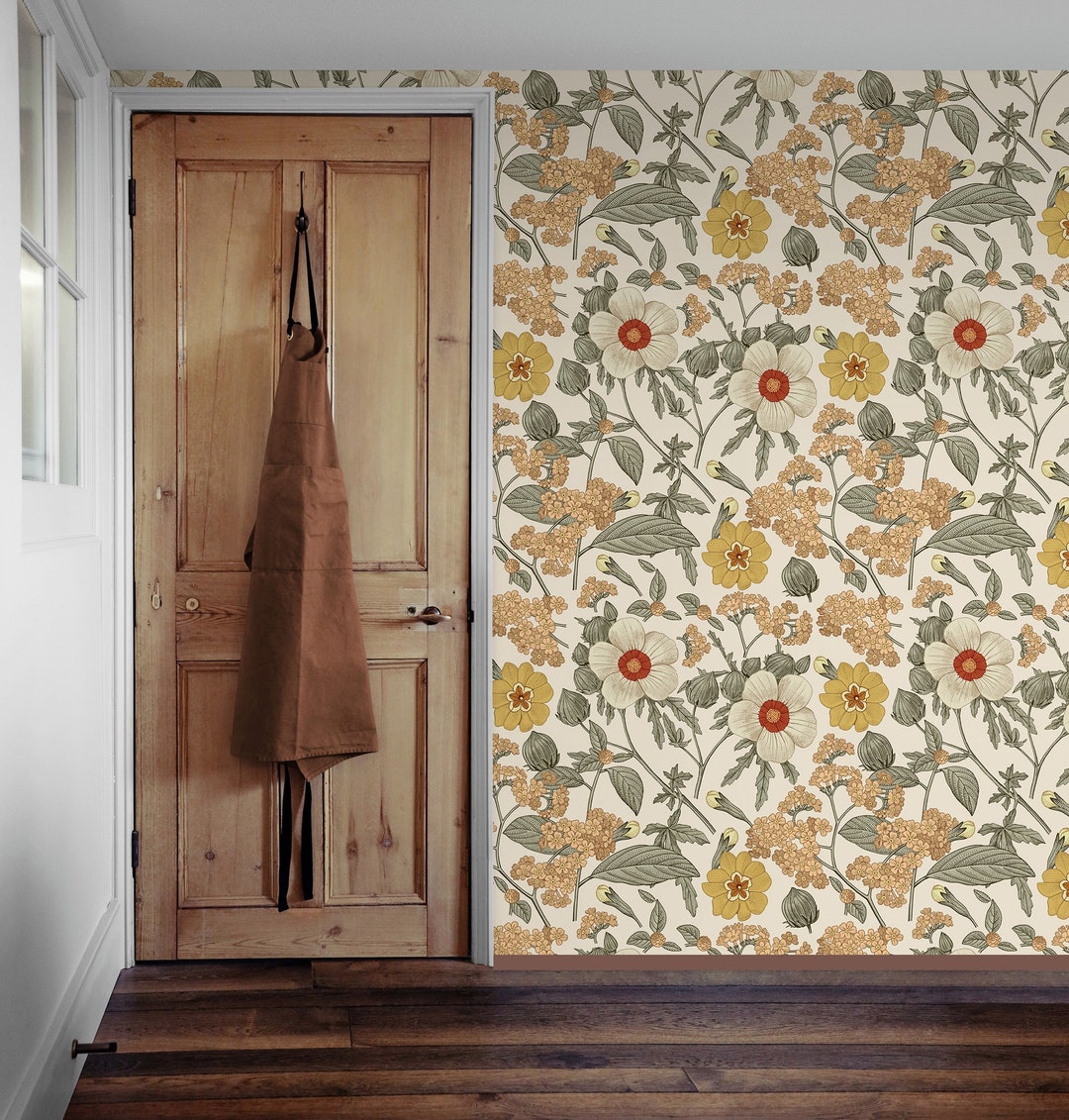 Luvdecor Peel And Stick Boho Removable Wallpaper For Kids' Bedroom