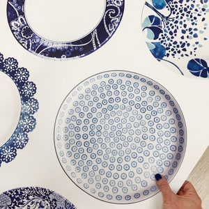 Papel tapiz de vinilo autoadhesivo para cocina, papel tapiz para salpicadero, papel tapiz azul 3D para cocina, rollo autoadhesivo impermeable y extraíble para cocina. imagen 6