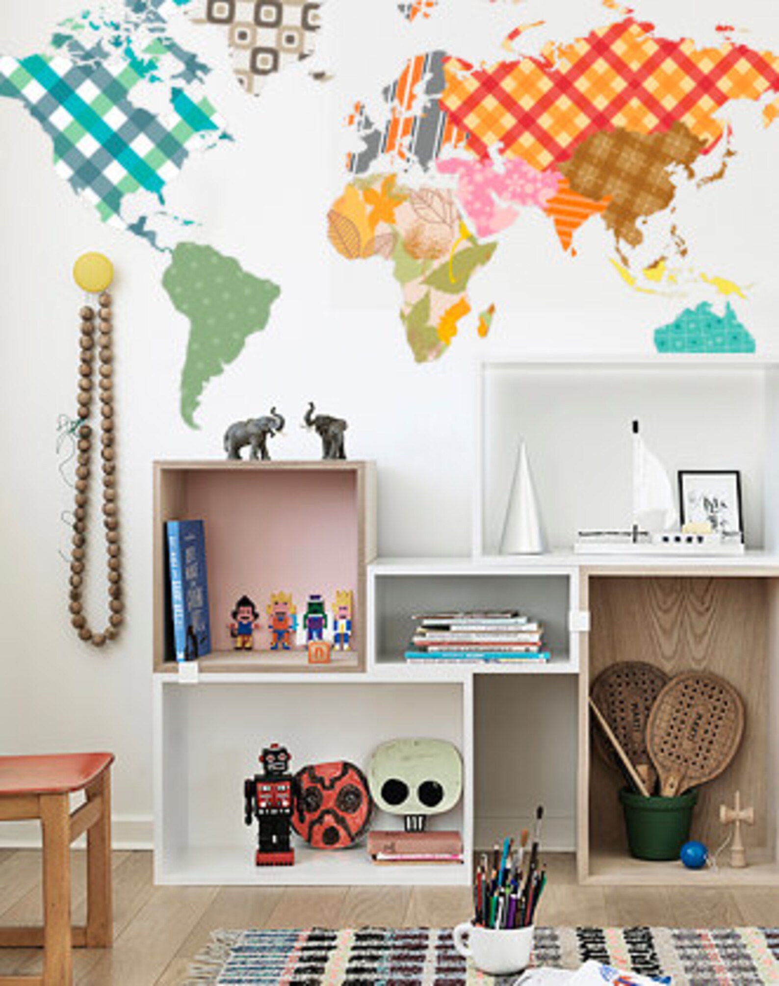 World Map World Map Wall Decal Map Wall Decal Map Decal - Etsy