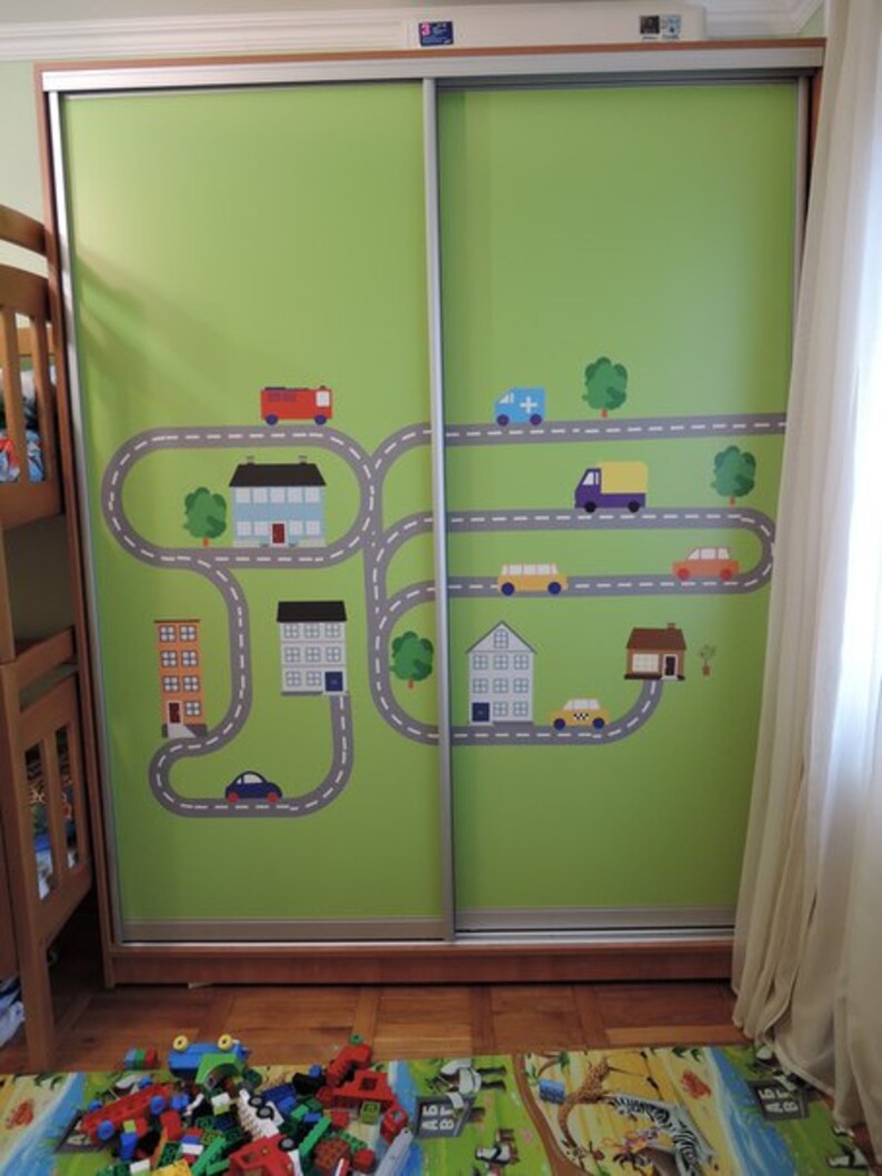 Car Wall Decal Transportation Decal Car Wall Decals Car Etsy