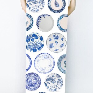 Papel tapiz de vinilo autoadhesivo para cocina, papel tapiz para salpicadero, papel tapiz azul 3D para cocina, rollo autoadhesivo impermeable y extraíble para cocina. imagen 5