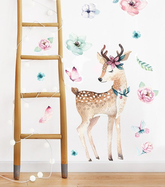 Deer wall hotsell decals for nursery