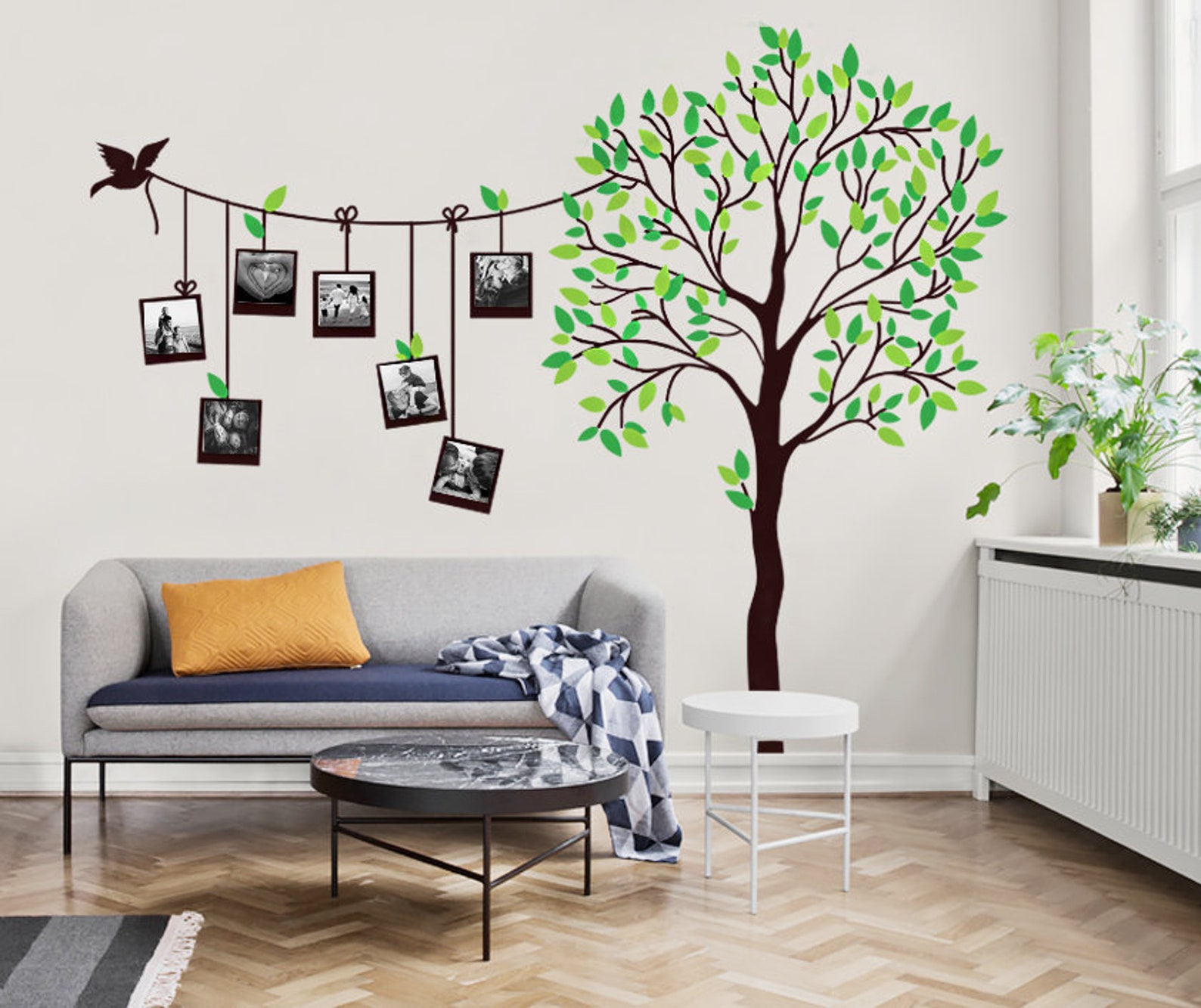 Family Tree Wall Decal Large Family Tree Wall Decal Family Etsy