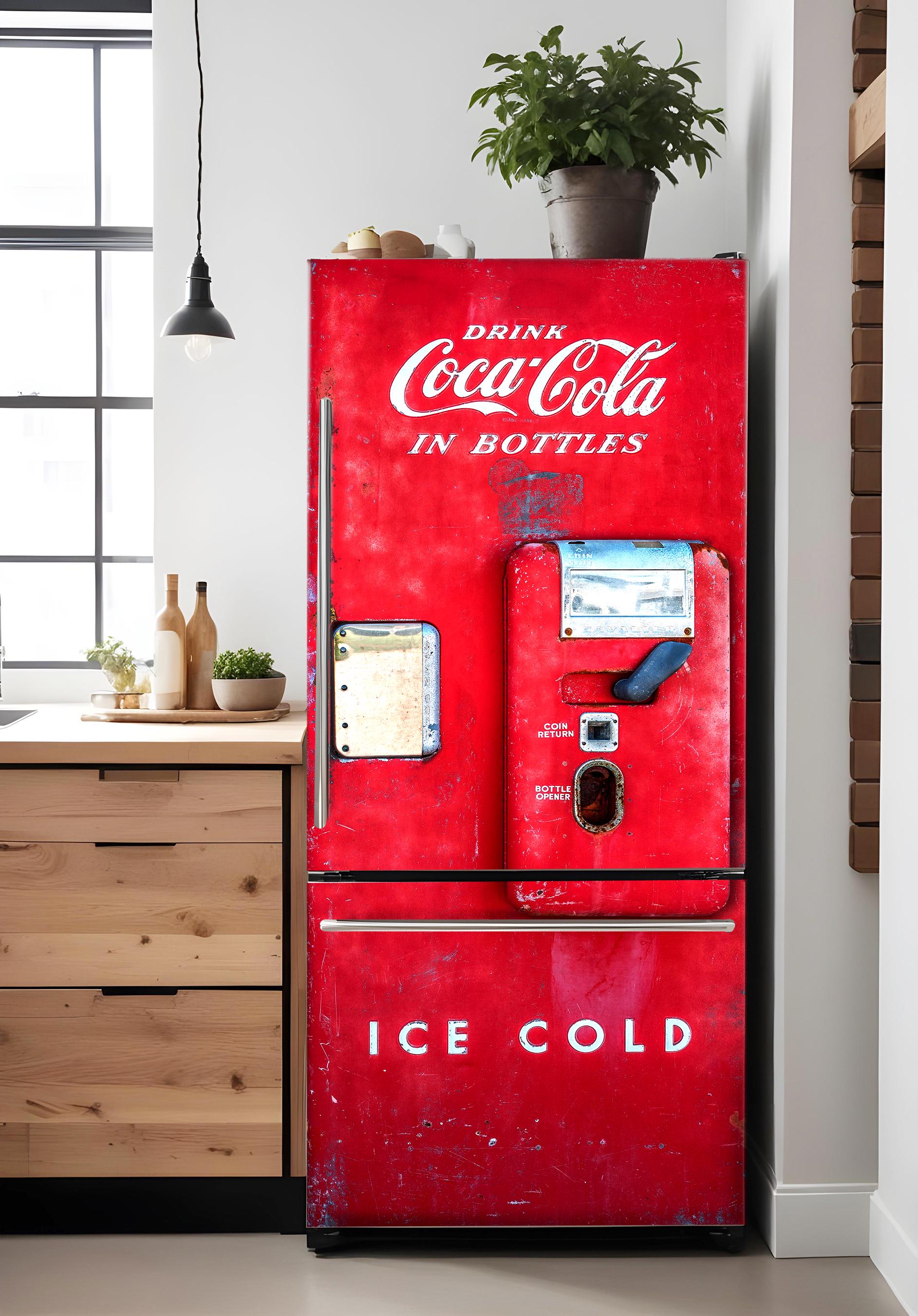 コカコーラ　販促　冷蔵庫　ビンテージ　ナショナル製　完動　良く冷える コカコーラ 販促 冷蔵庫 ビンテージ ナショナル製 完動 良く冷える