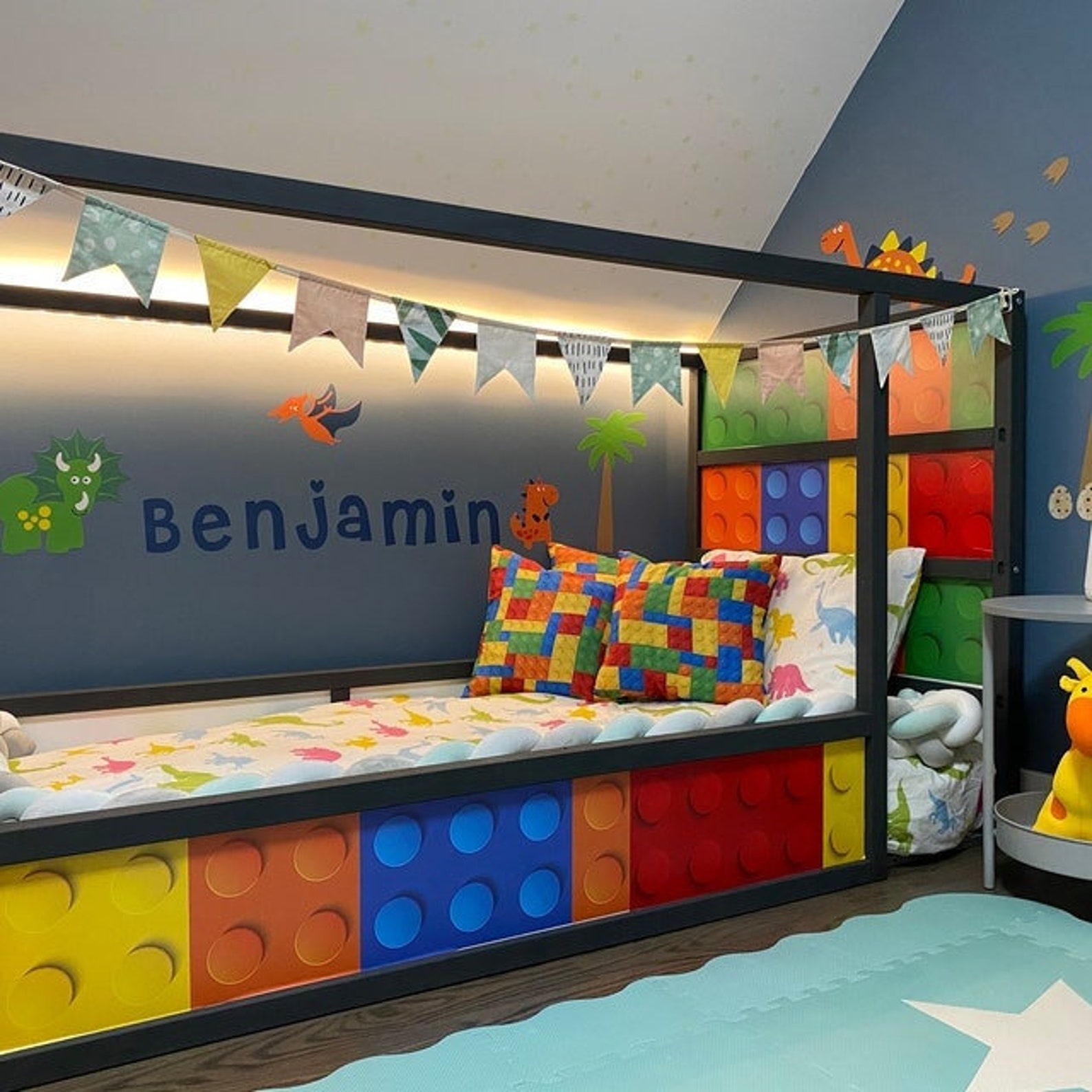 IKEA KURA BED Decal Lego Ikea Kura Bed Boys Kura Bed Decals - Etsy