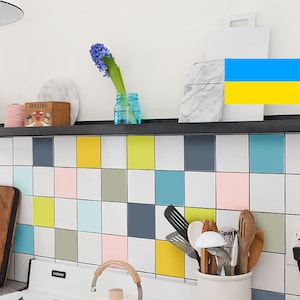Kitchen Tile Decal, Vinyl Tiles, Tiles Decals, Tile Decal, Tiles Decoration, Tiles Stickers, Kitchen renovation, Vinyl Backsplash Stickers