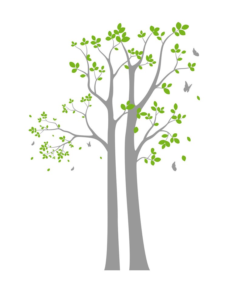 Large Tree Wall Decal Tree Wall Decal Tree Vinyl Wall Decal Etsy