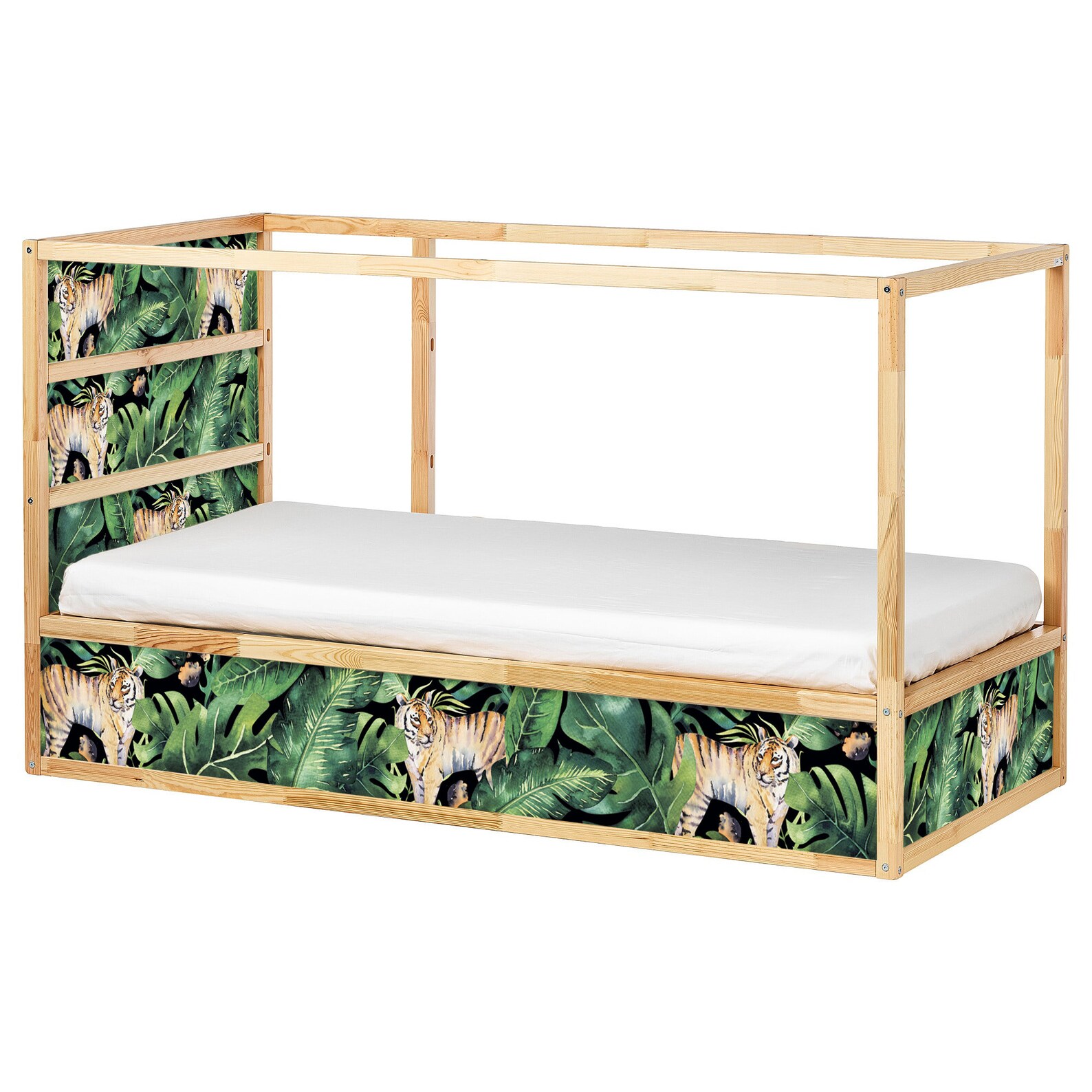 IKEA KURA BED Decals Jungle Kura Decals Kura Bed Tropical Etsy Canada