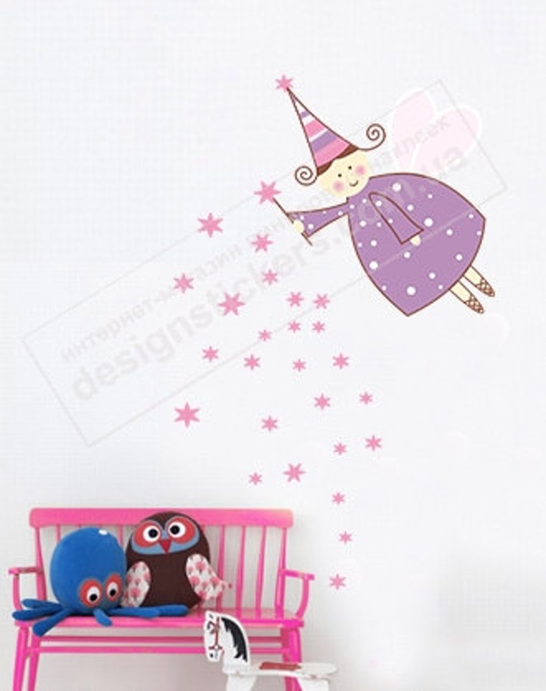 Girl Wall Decals Nursery Wall Decal Girl Wall Decal Baby Girl Etsy