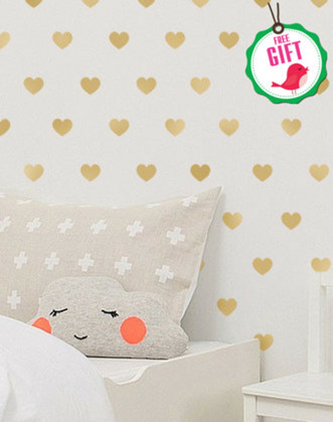 Heart Decal Heart Wall Decals Heart Decals Heart Wall Etsy