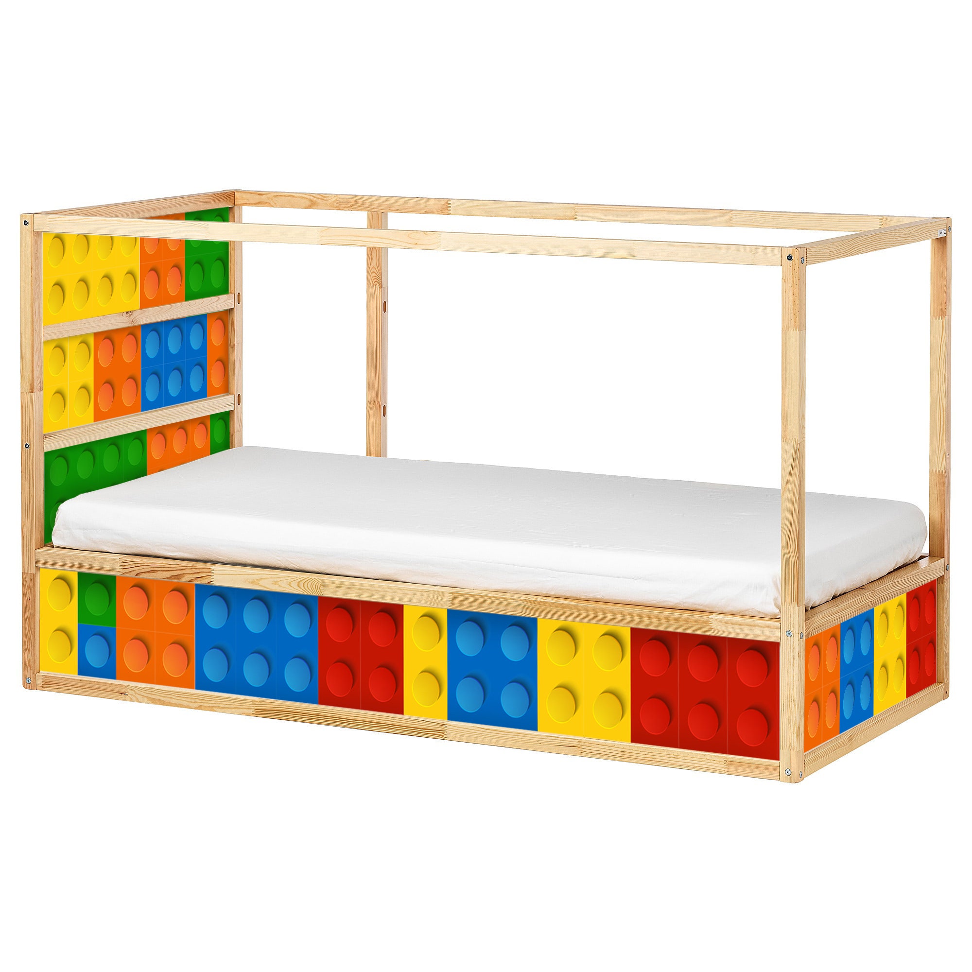 IKEA KURA BED Decal Lego Ikea Kura Bed Boys Kura Bed Decals - Etsy ...
