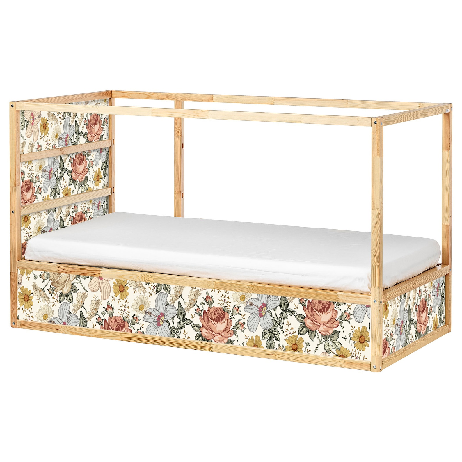 KURA BED Decal Boho Decals for Kura Bed Ikea Kura Bed Decal Etsy