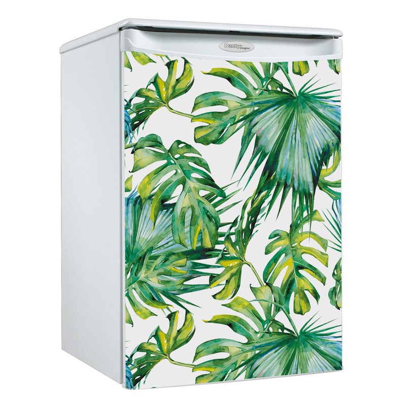 MINI Fridge Wrap Tropical RV Mini Fridge Vinyl Cover Mini Etsy