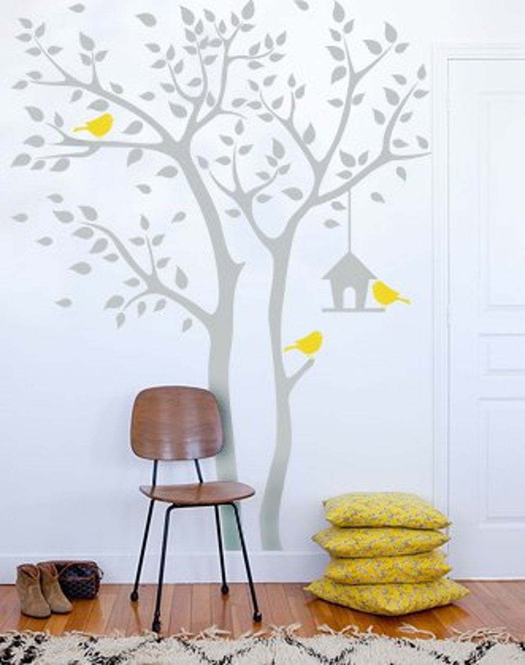 Tree Decals for Walls, Tree Vinyl Wall Decals, Big Tree Wall Decal