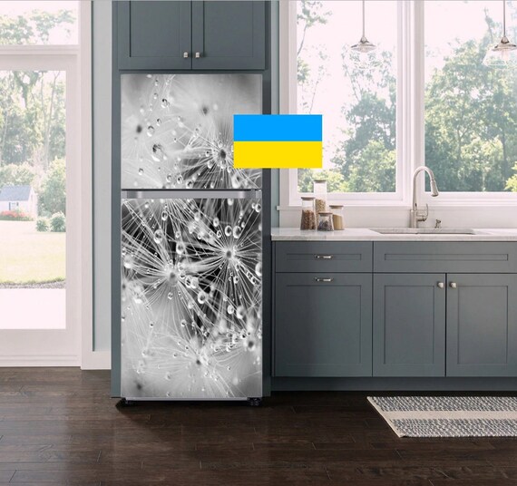 Fridge Decal Wrap Refrigerator Decals Stickers Mural Self Adhesive Skin Fridge Decal Wrap Refrigerator, Cost To Wrap Kitchen Doors In Taiwan