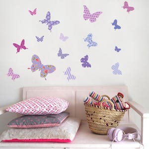 Butterfly Decal, Butterflies, Purple Butterflies, Butterflies Decal, Butterfly Wall Decal, Purple Butterfly Stickers, Butterfly Stickers