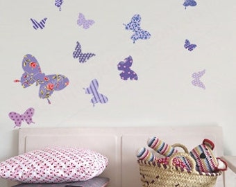 Butterfly Decal, Butterflies, Purple Butterflies, Butterflies Decal, Butterfly Wall Decal, Purple Butterfly Stickers, Butterfly Stickers