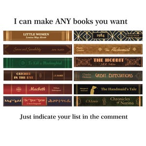 Stair Decals, Book Spine Decals for Stairs