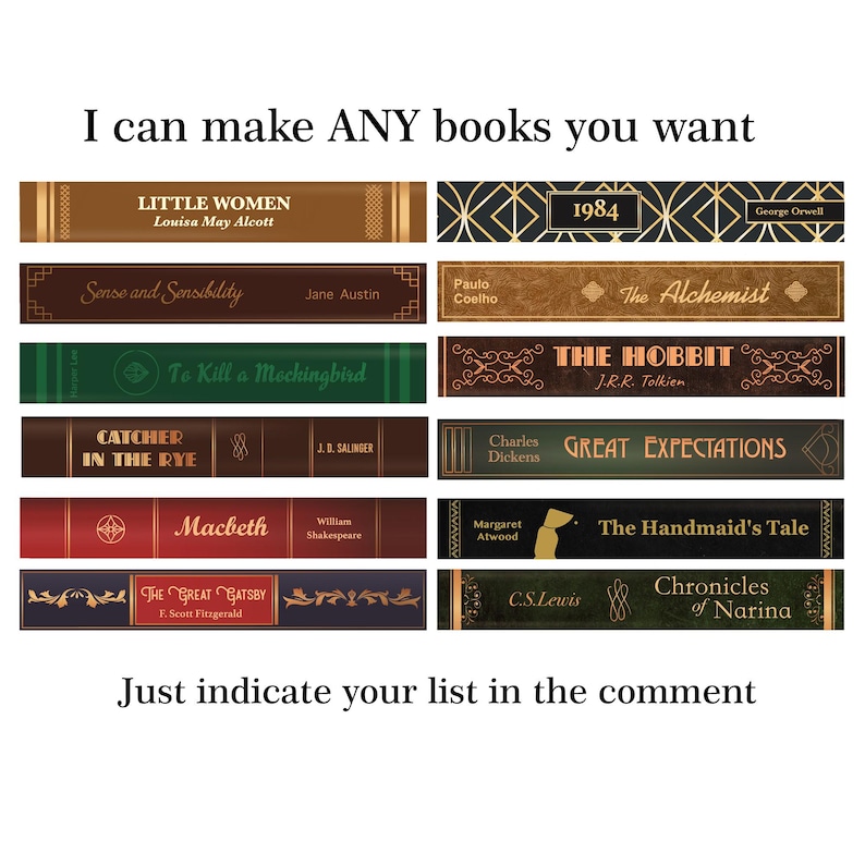 Stair Decals, Book Spine Decals for Stairs