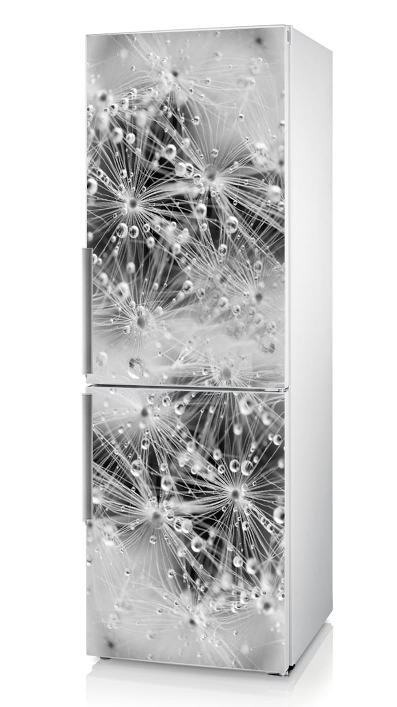 Fridge Decal Fridge Wrap Refrigerator Decals Fridge Decals Etsy