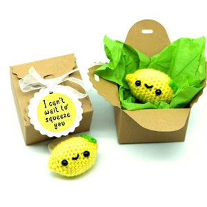 mental health gift care package 'When life gives you lemons' lemon mindfulness friendship gift anxiety kawaii best friend depression gift image 9