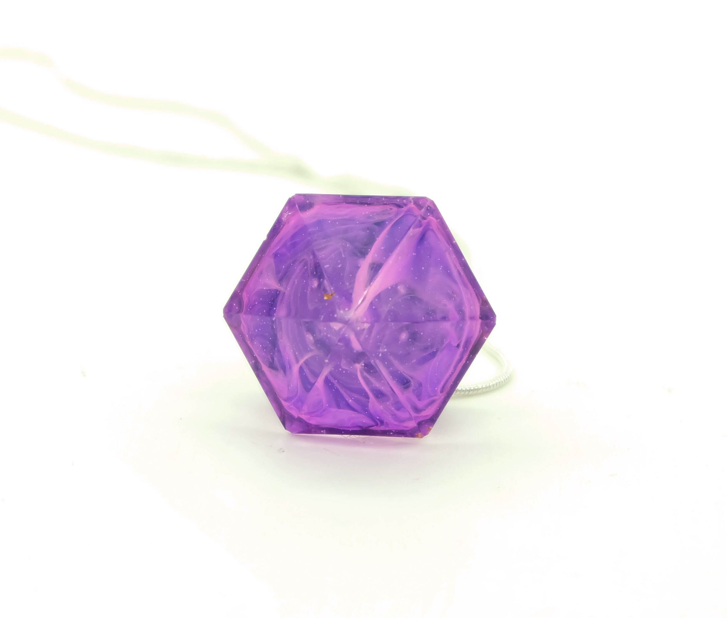 Purple Necklace Gift Gem Pendant Birthday Gift for Her Silver Etsy