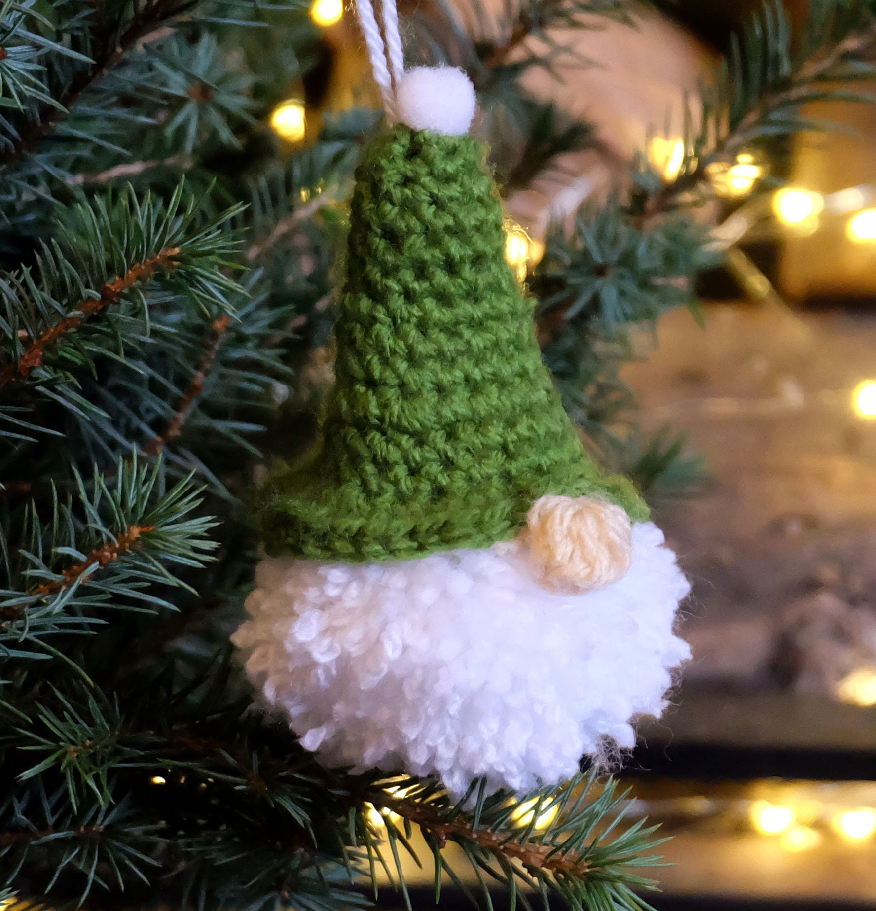 Gnome Gift Welcome to Our Gnome Christmas Ornament Office Party Gift Cute Gnome Accent for Your Christmas Tree With Gift Box