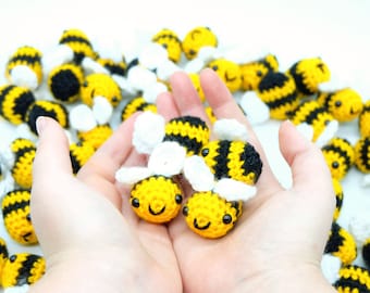 bee bumble bee crochet cute gifts for her bumblebee keyring toy birthday gift keychain best friend gift keyring key fob bridesmaid gift
