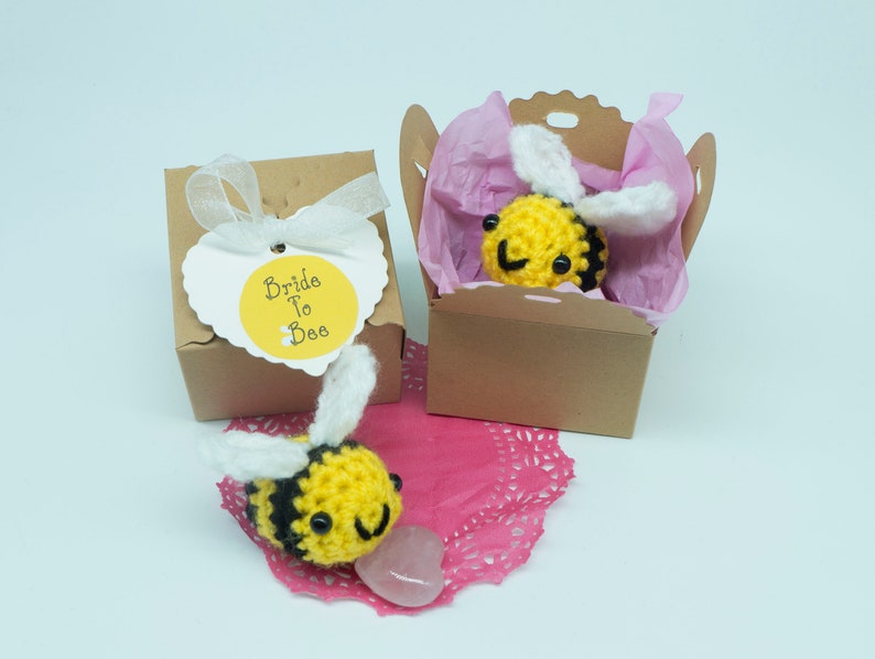 Bee bumble bee crochet cute gifts for her bumblebee keyring Etsy