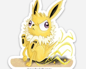 Derpy Jolteon Sticker