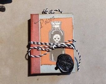 Mini Poison book or junk journal