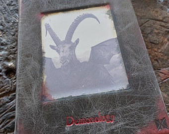 Demonology book | Devil journal | Horror gift