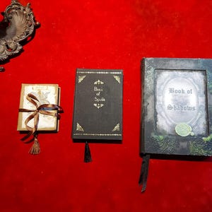 Black Vegan Friendly Book of Spells. Witch, Gothic Grimoire gift image 18