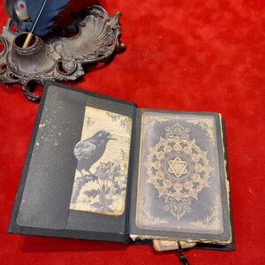 Black Vegan Friendly Book of Spells. Witch, Gothic Grimoire gift image 5