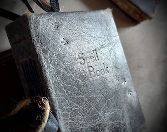 Mini Black Leather Spell Book |Book of Shadows