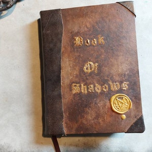 Book of Shadows |Spell Book| BOS| Witch or Wiccan junk journal