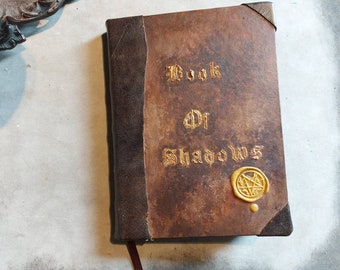 Book of Shadows |Spell Book| BOS| Witch or Wiccan junk journal