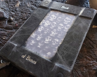 Book of Bones | skull journal | Skeleton book |Horror gift