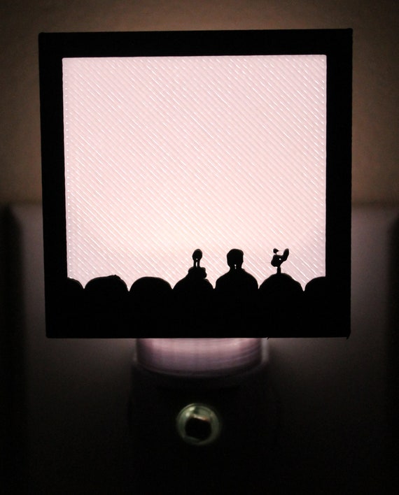 Mystery Science Theater 3000 Night Light 3d Printed Night Light 3d Printed Mst3k Night Light