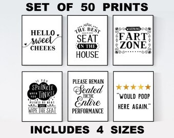 image regarding Bathroom Signs Printable called Rest room printable Etsy
