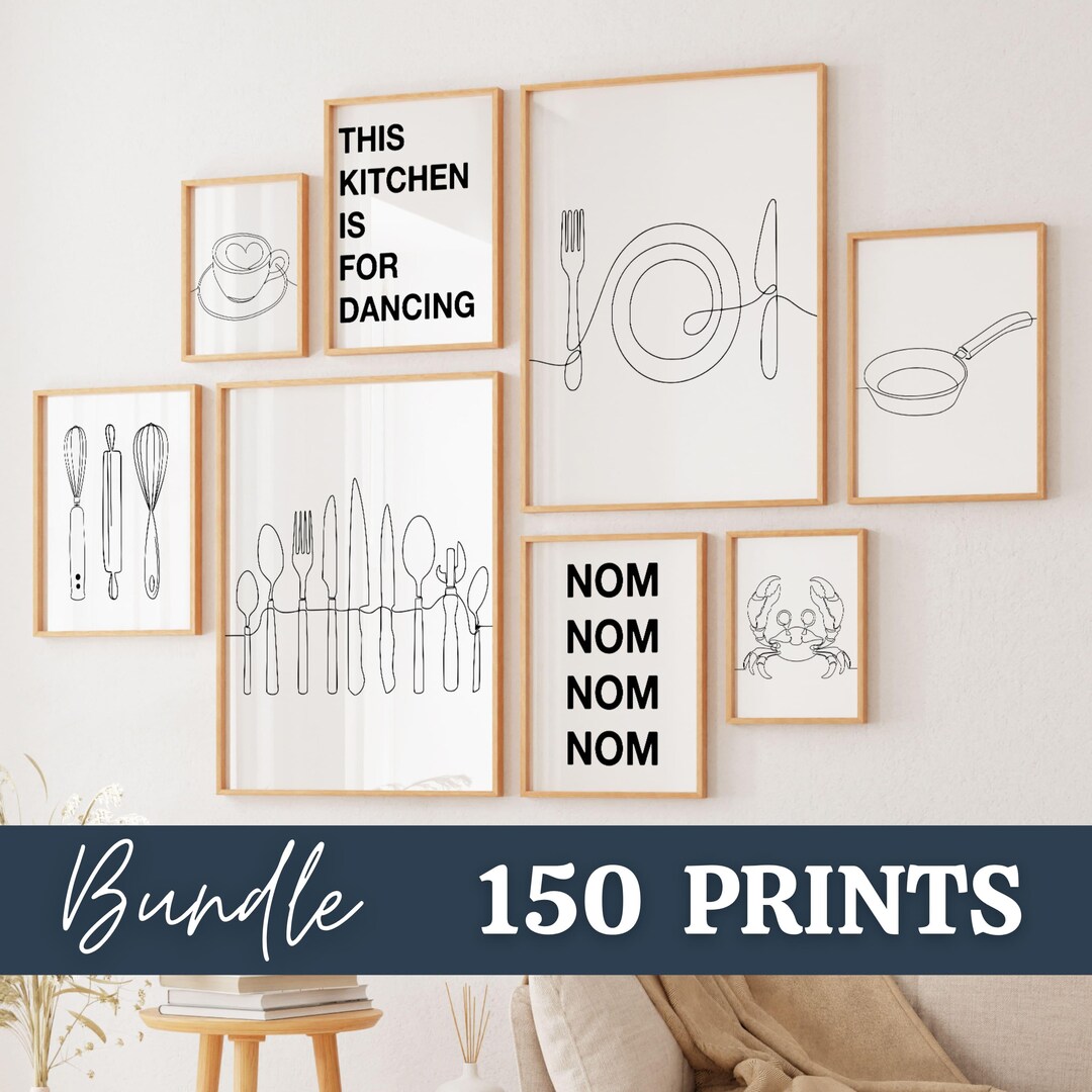 Caterease Kitchen Beo Prints Kitchen Decor | Kitchen Prints | Kitchen Wall Art | Dining Room Wall ...