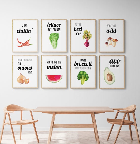 Funny Kitchen Wall Art