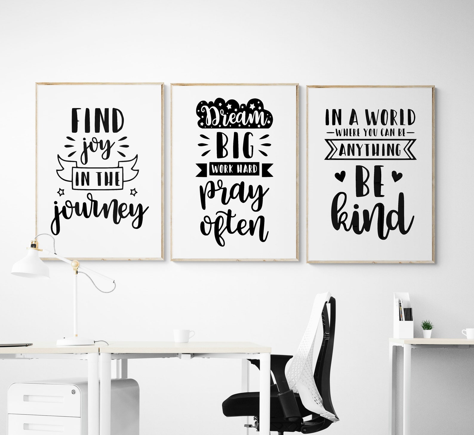 Inspirational Quotes Office Decor Prints Inspiring Wall Art - Etsy