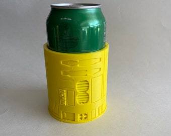 Droid Steelers yellow soda beer can holder Cousy 3D printed footballs nfl