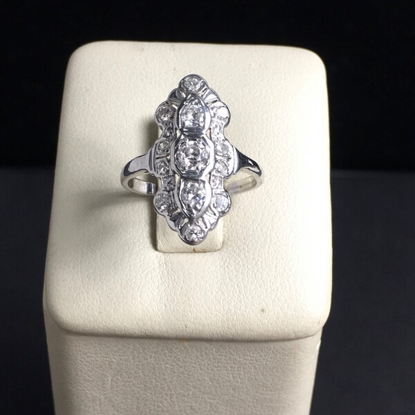 reserved for vivan Art Deco Diamond Ring