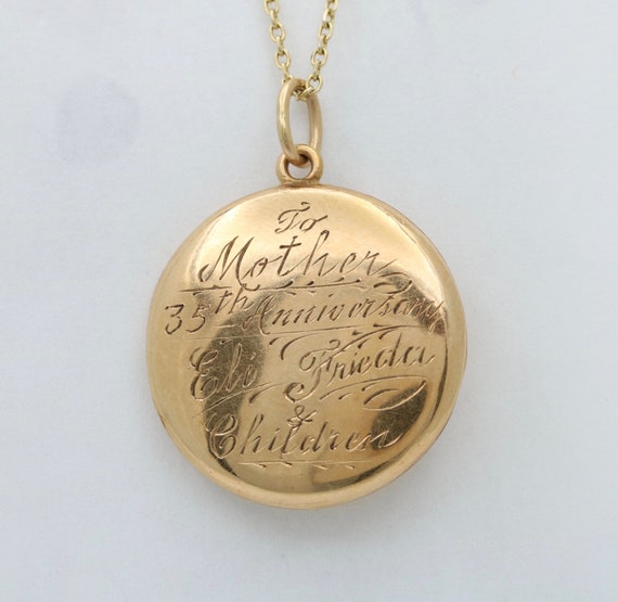 Art Deco Diamond and 14K Gold Locket - image 6