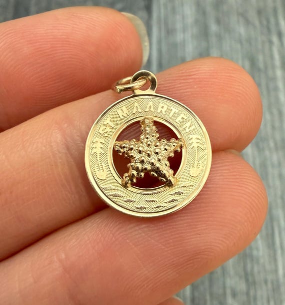 St. Maarten Starfish 14K Gold Charm